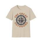 "The Great Outdoors" Compass Graphic Tee Shirt