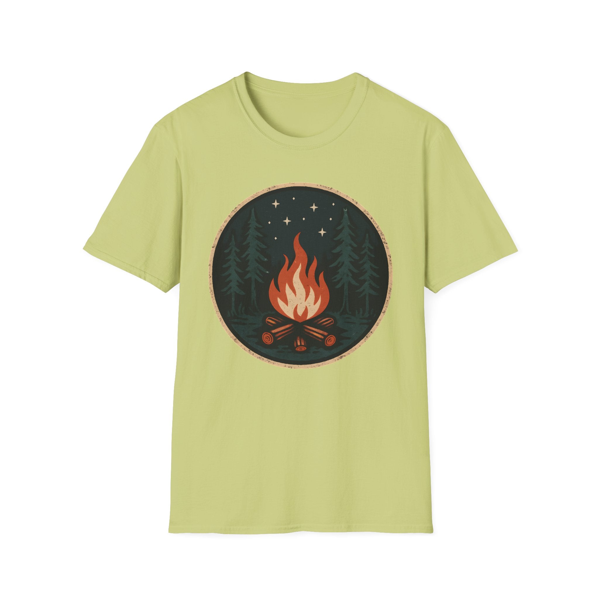 Forest Campfire at Night T-Shirt