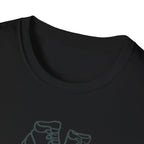 Boots with Footprints "Forever Outdoors" T-Shirt