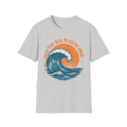 Keep the Sea Plastic Free T-Shirt — Ocean Conservation Wave Tee