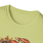 Mushroom & Autumn Leaves T-Shirt