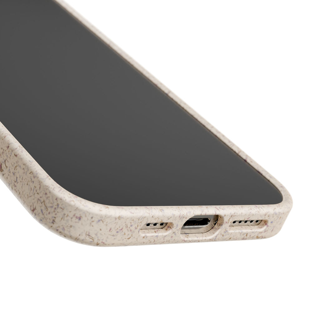 Biodegradable Phone Case — Eco-Friendly Forest Sketch Pattern