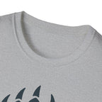 "Stay Wild" Bear Footprint Mountain Emblem T-Shirt
