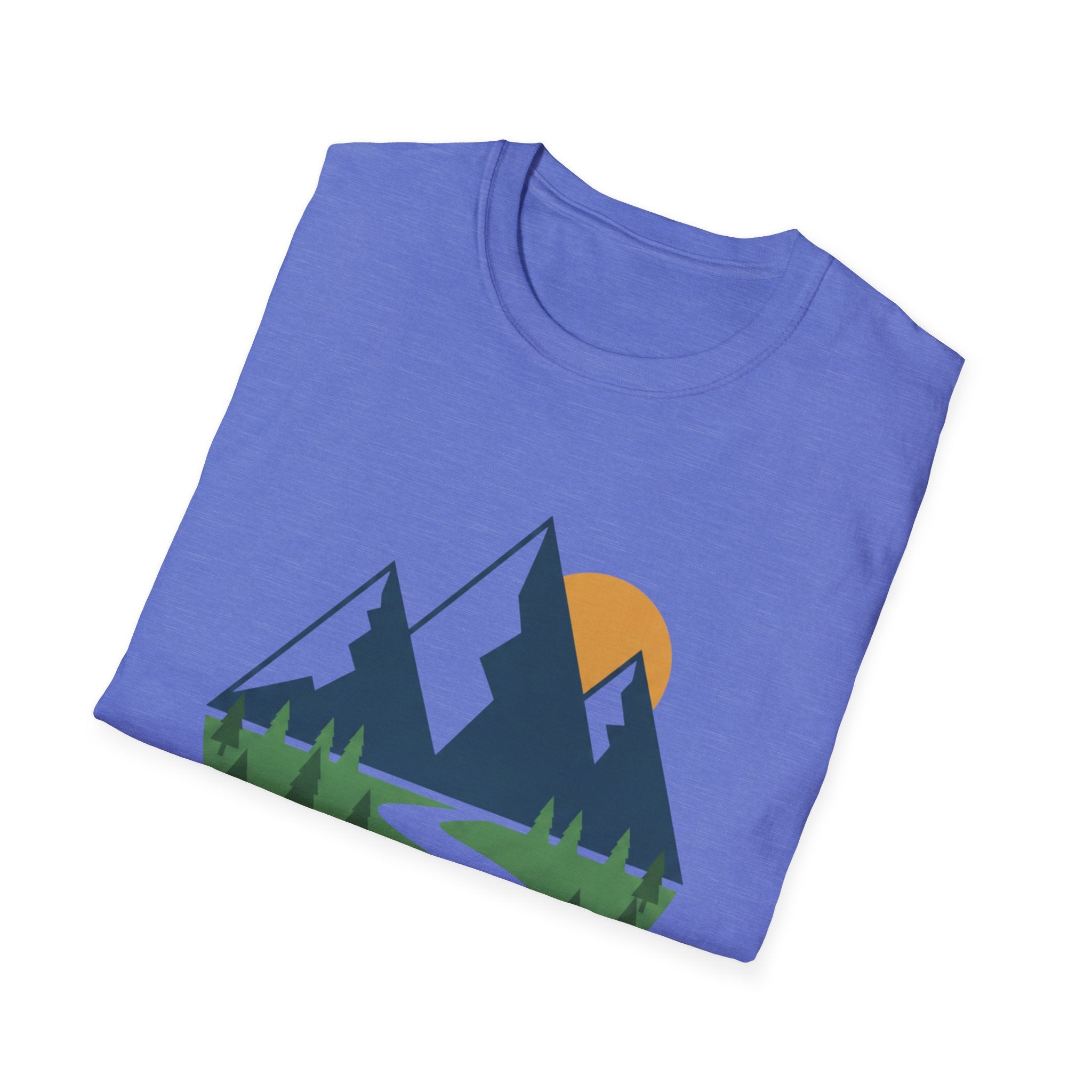 Sunset Over Mountains T-Shirt