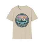 "Drift Into The Quiet Places" Kayak Sunset T‑Shirt — Outdoor Relaxation Tee Shirt