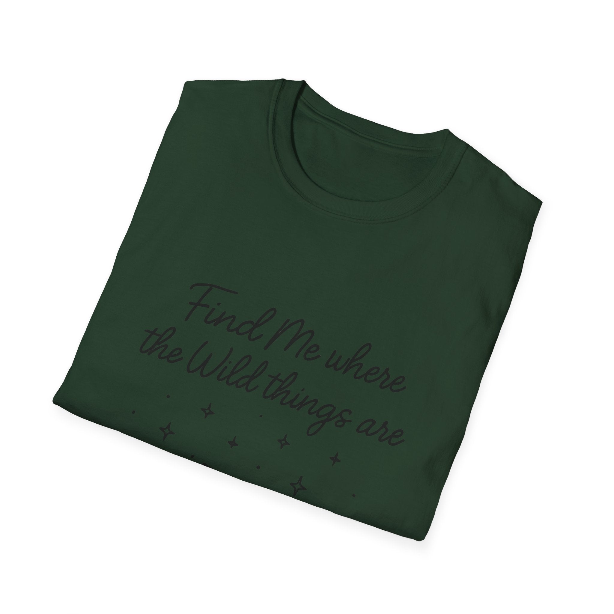 Cursive Chalkboard Writing T-Shirt