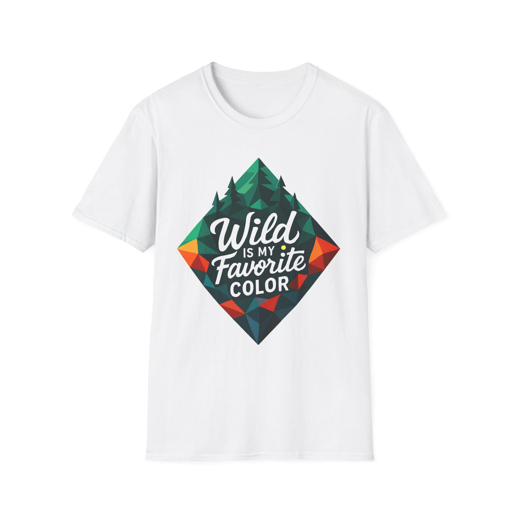 Wild Is My Favorite Color Diamond T-Shirt — Pines & Geometric Logo
