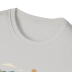 Hiker Mountain Sunset T-Shirt — Scenic Trail Adventure Tee