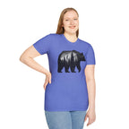 Geometric Forest Bear T-Shirt