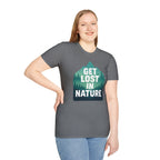 "Get Lost in Nature" Pine Trees T-Shirt