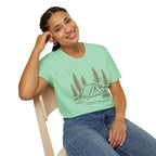 Camping Tent and Campfire T-Shirt