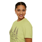 Camping Tent and Campfire T-Shirt