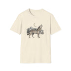 Wolf Howl T-Shirt — Moonlit Mountain Wildlife Tee