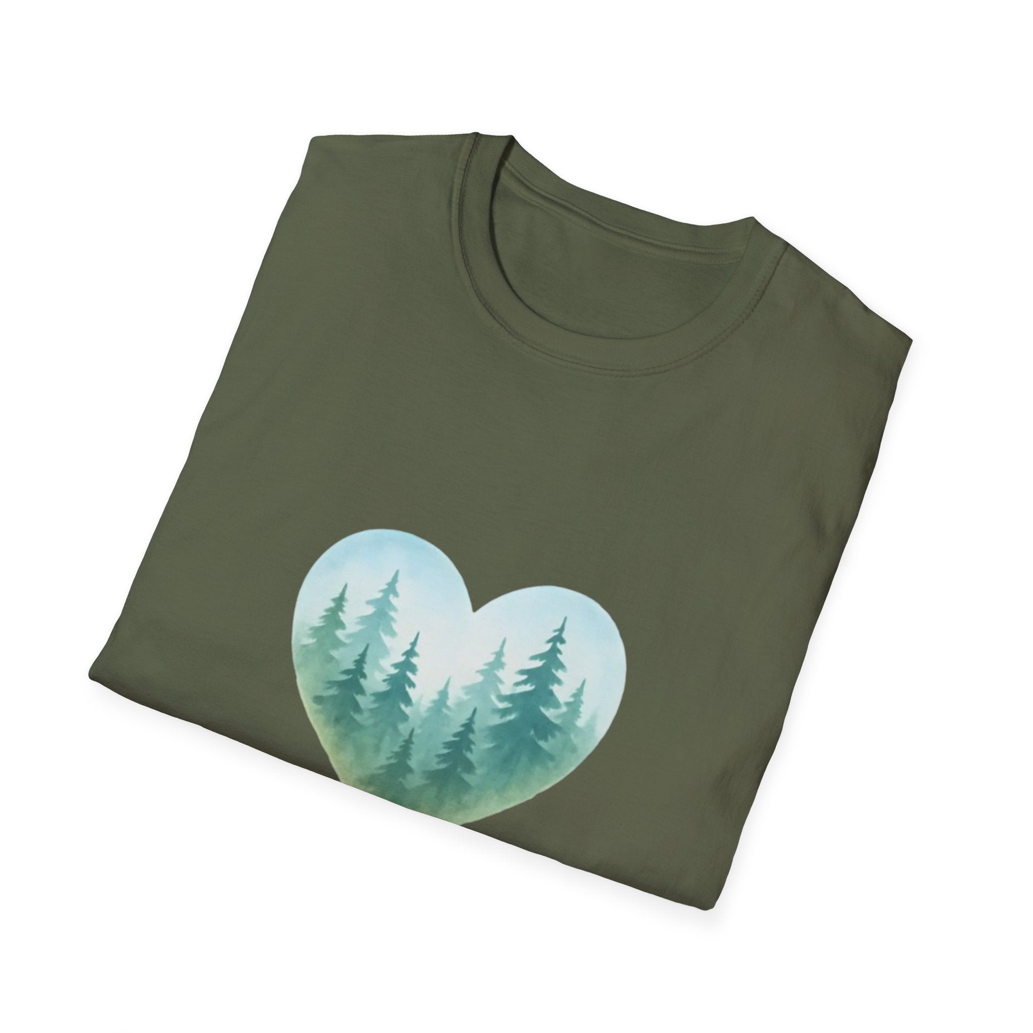 Forest Therapy Heart T-Shirt