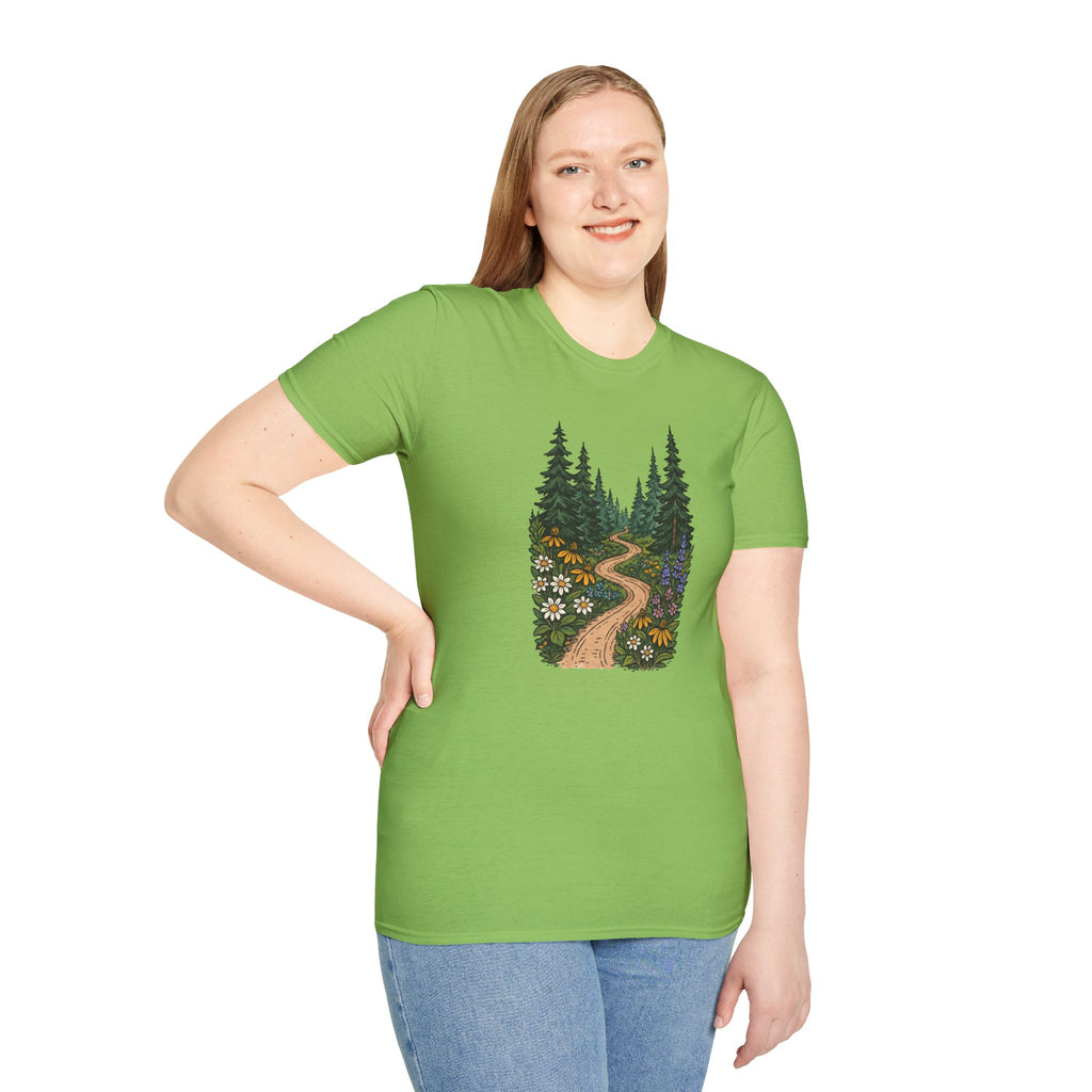 Winding Forest Path T-Shirt