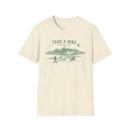 "Take A Hike & Breathe It In" Outdoor Hiking Graphic Tee