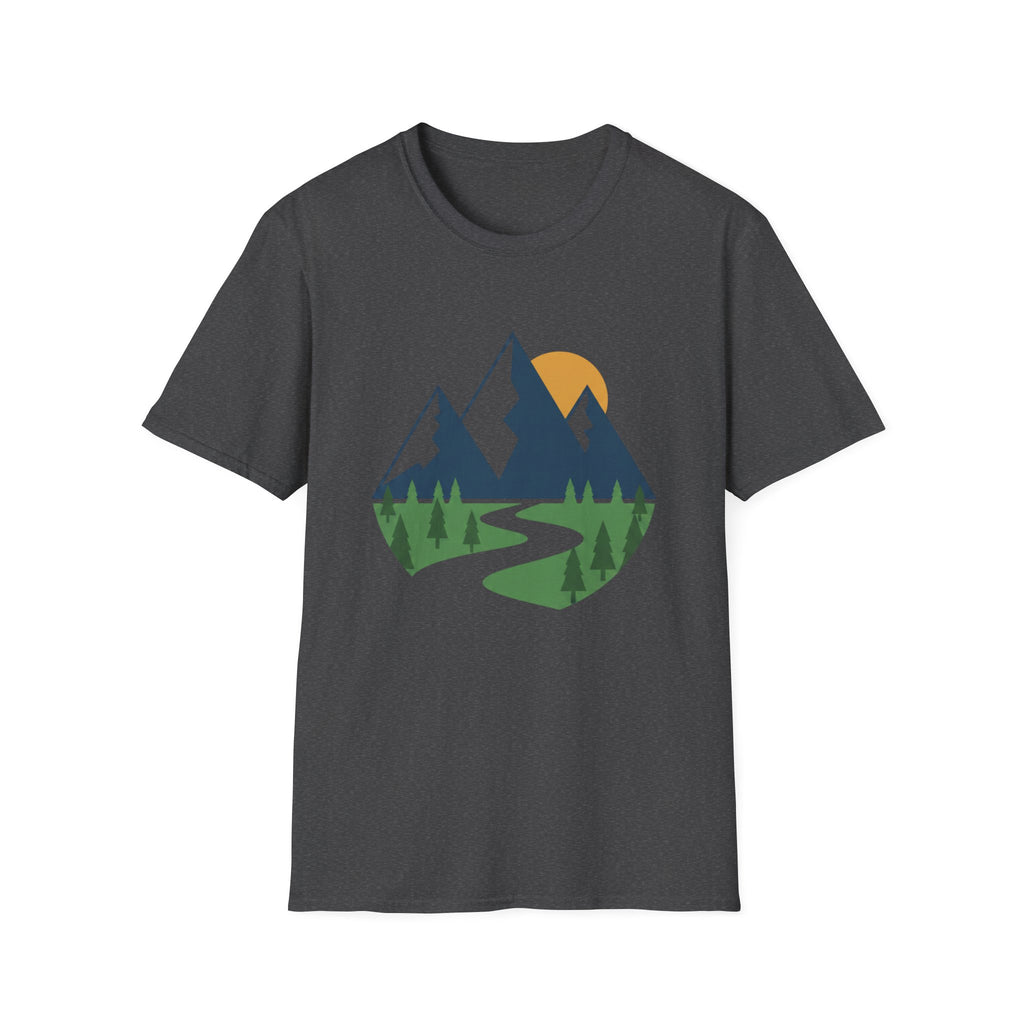 Sunset Over Mountains T-Shirt