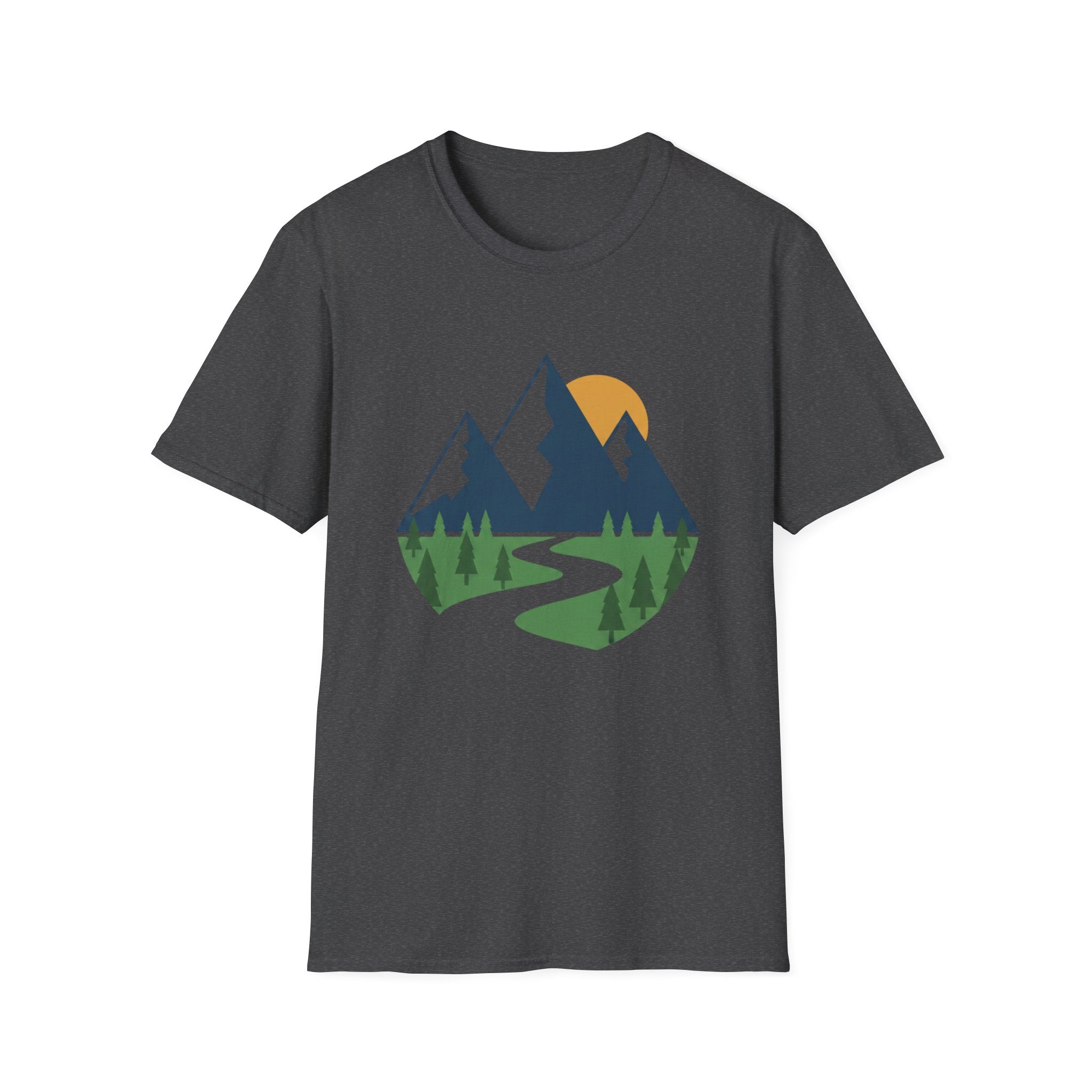 Sunset Over Mountains T-Shirt