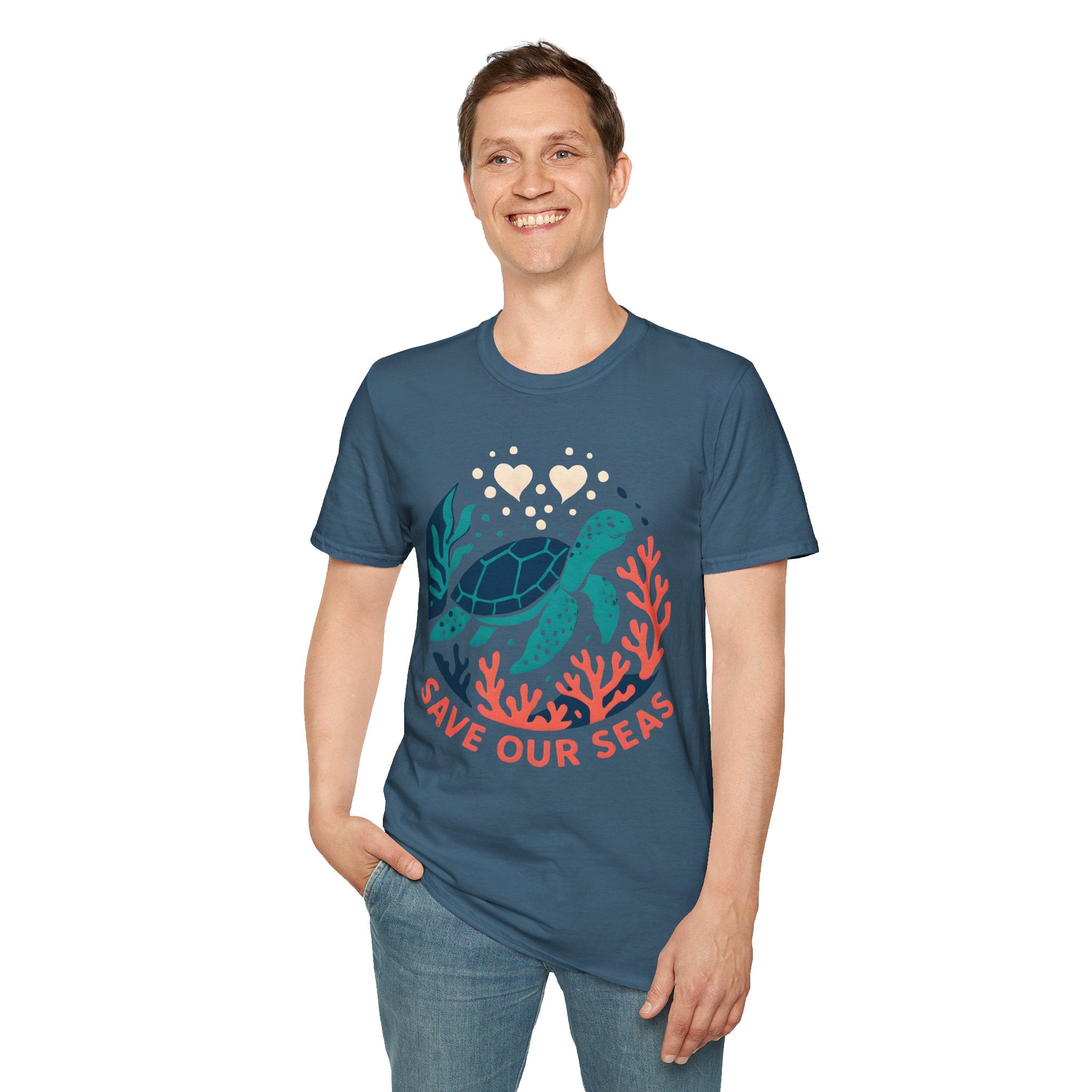 Save Our Seas Sea Turtle T-Shirt — Ocean Conservation Tee
