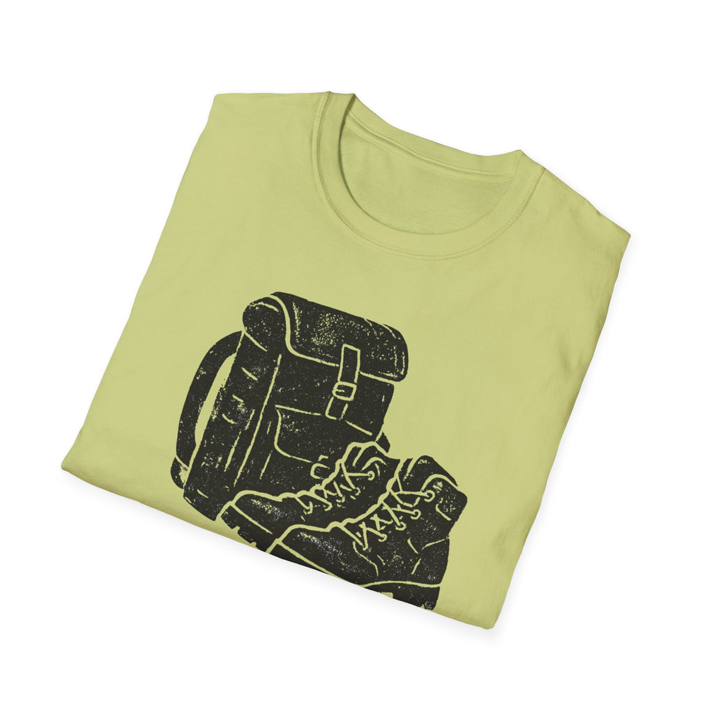 Boots & Backpack "I'd Rather Be Hiking" T-Shirt