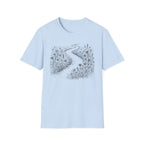 Winding Path Through The Meadow Floral T-Shirt