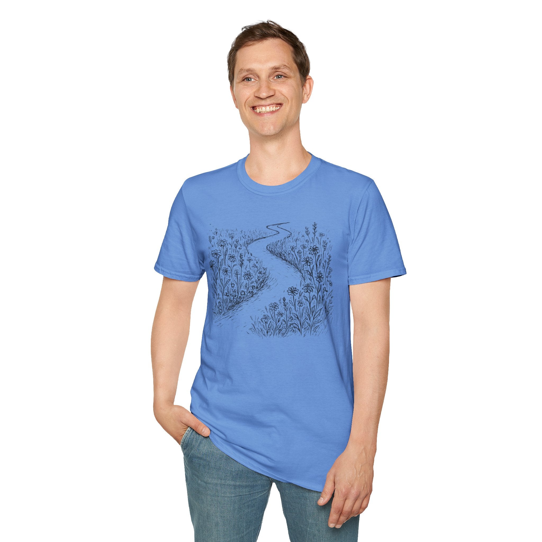 Winding Path Through The Meadow T-Shirt