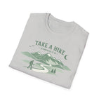 "Take A Hike & Breathe It In" Outdoor Hiking Graphic Tee