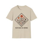 "Nature Is Home" Floral T-Shirt