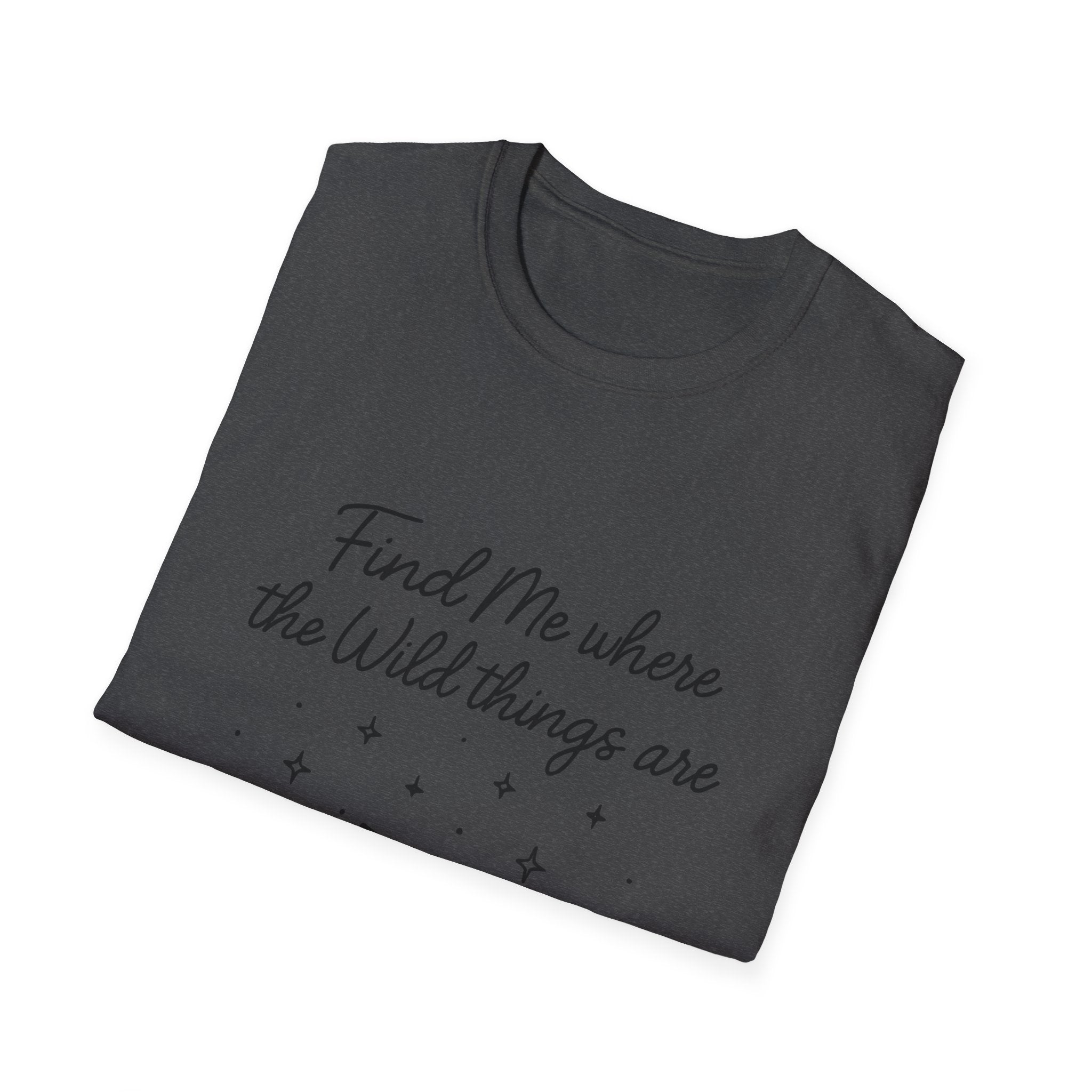 Cursive Chalkboard Writing T-Shirt