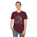 Woodland Fox T-Shirt — Nature Forest Camping Graphic Tee