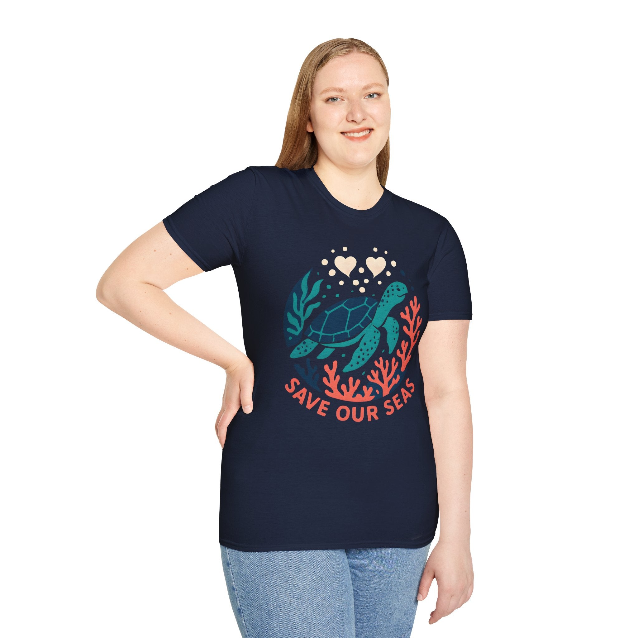 Save Our Seas Sea Turtle T-Shirt — Ocean Conservation Tee