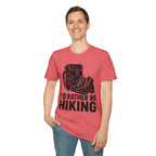 Boots & Backpack "I'd Rather Be Hiking" T-Shirt