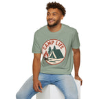 Camp Life T-Shirt — Tent & Campfire Outdoor Tee