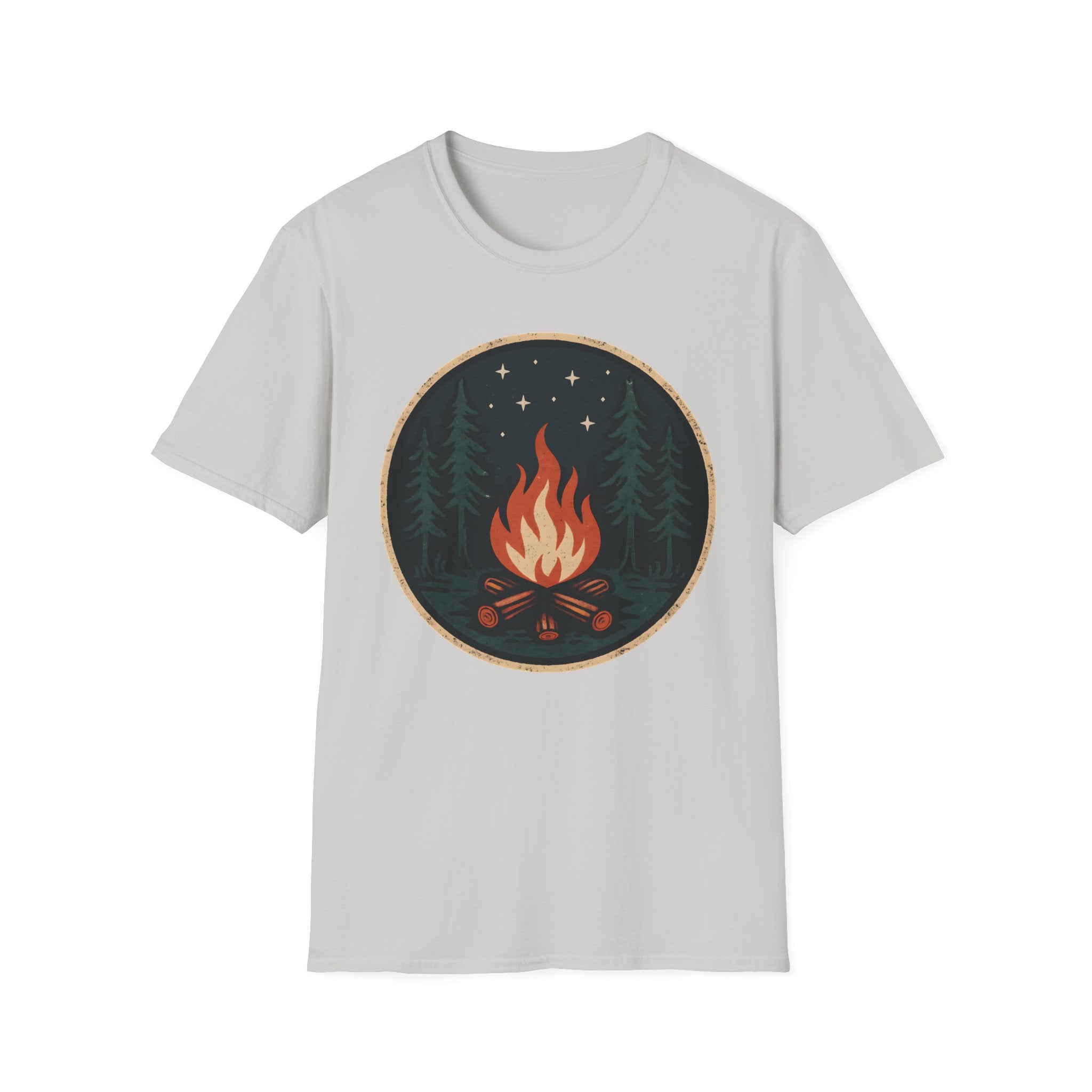 Forest Campfire at Night T-Shirt