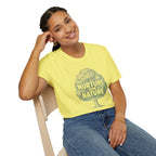 "Nurture Our Nature" Tree T-Shirt – Eco-Friendly Conservation Tee Shirt