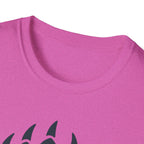"Stay Wild" Bear Footprint Mountain Emblem T-Shirt