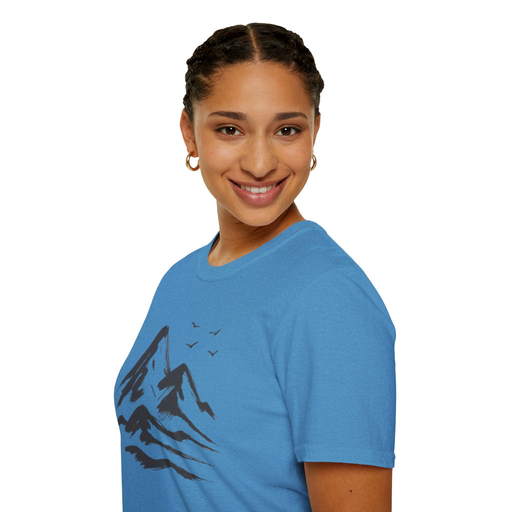 Mountains and Birds T-Shirt