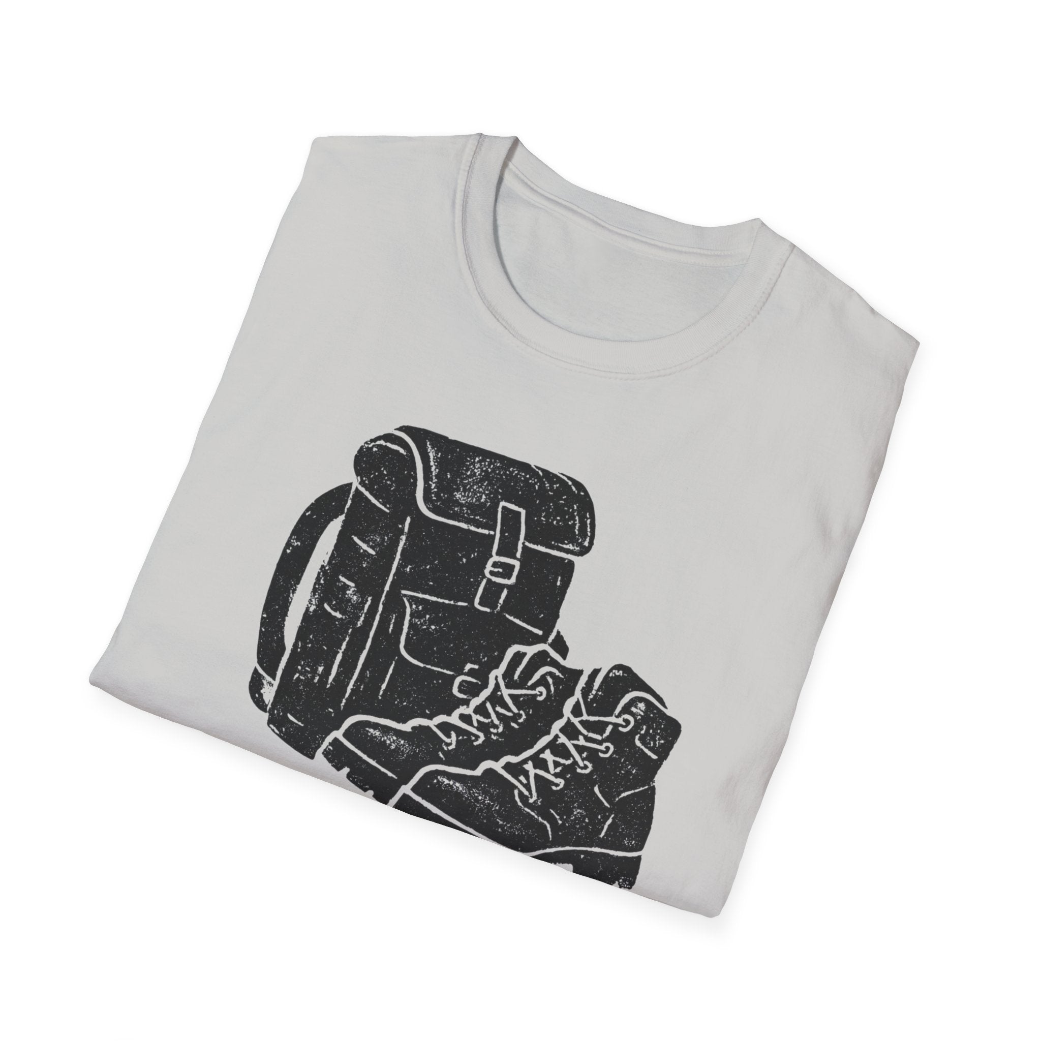 Boots & Backpack "I'd Rather Be Hiking" T-Shirt