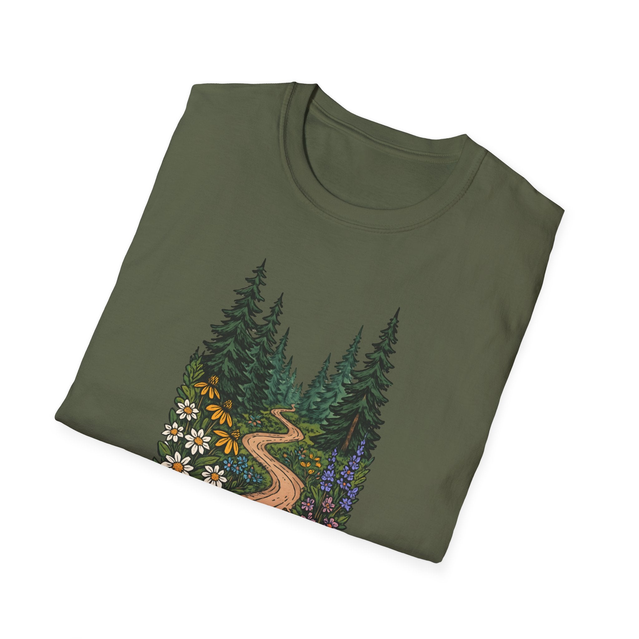 Winding Forest Path T-Shirt