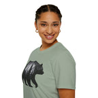 Geometric Forest Bear T-Shirt