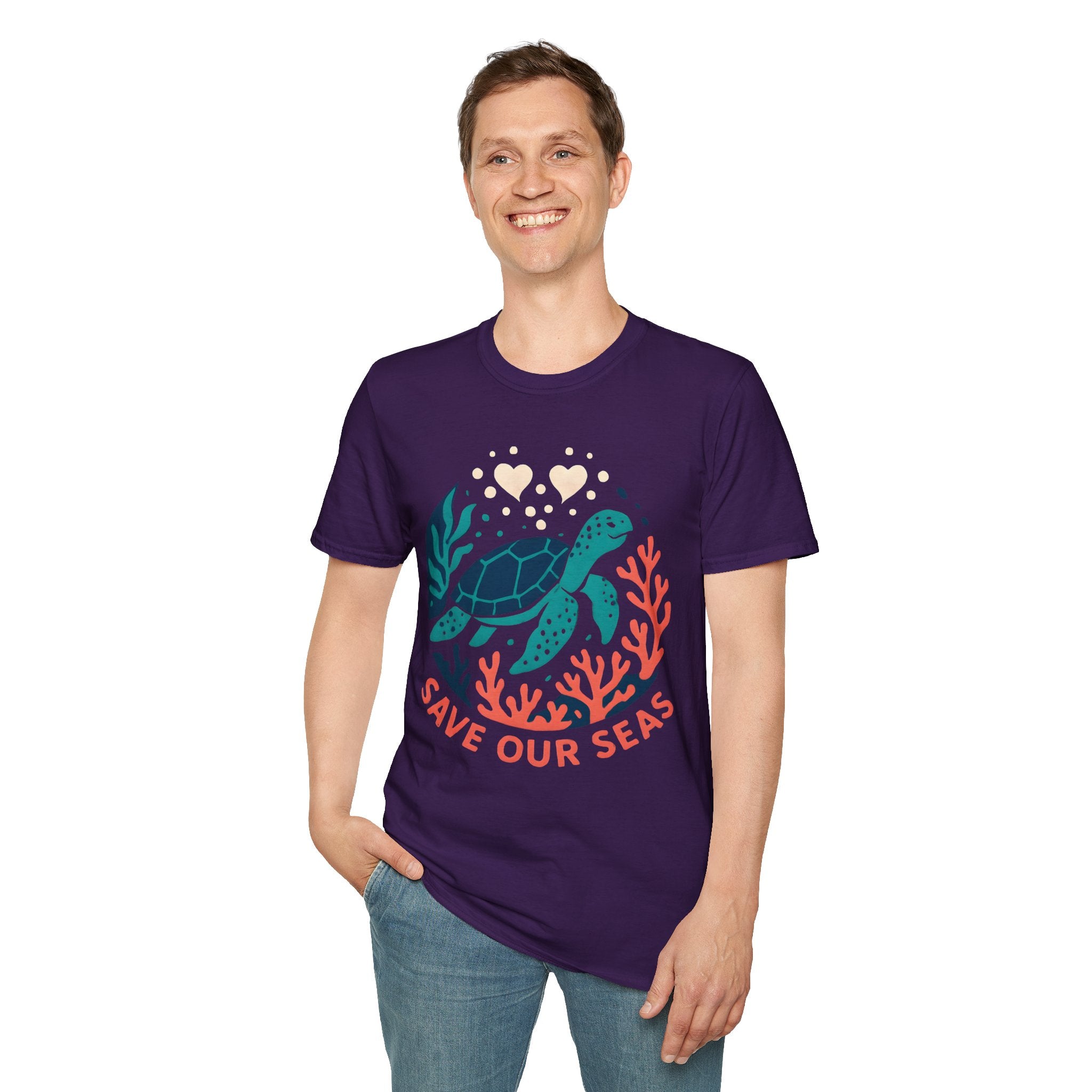 Save Our Seas Sea Turtle T-Shirt — Ocean Conservation Tee
