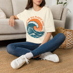 Keep the Sea Plastic Free T-Shirt — Ocean Conservation Wave Tee