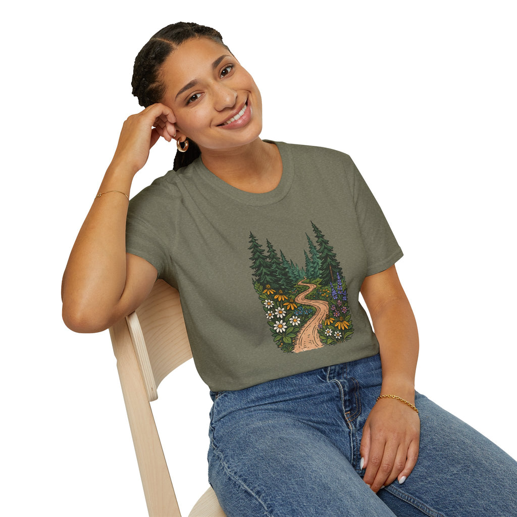 Winding Forest Path T-Shirt