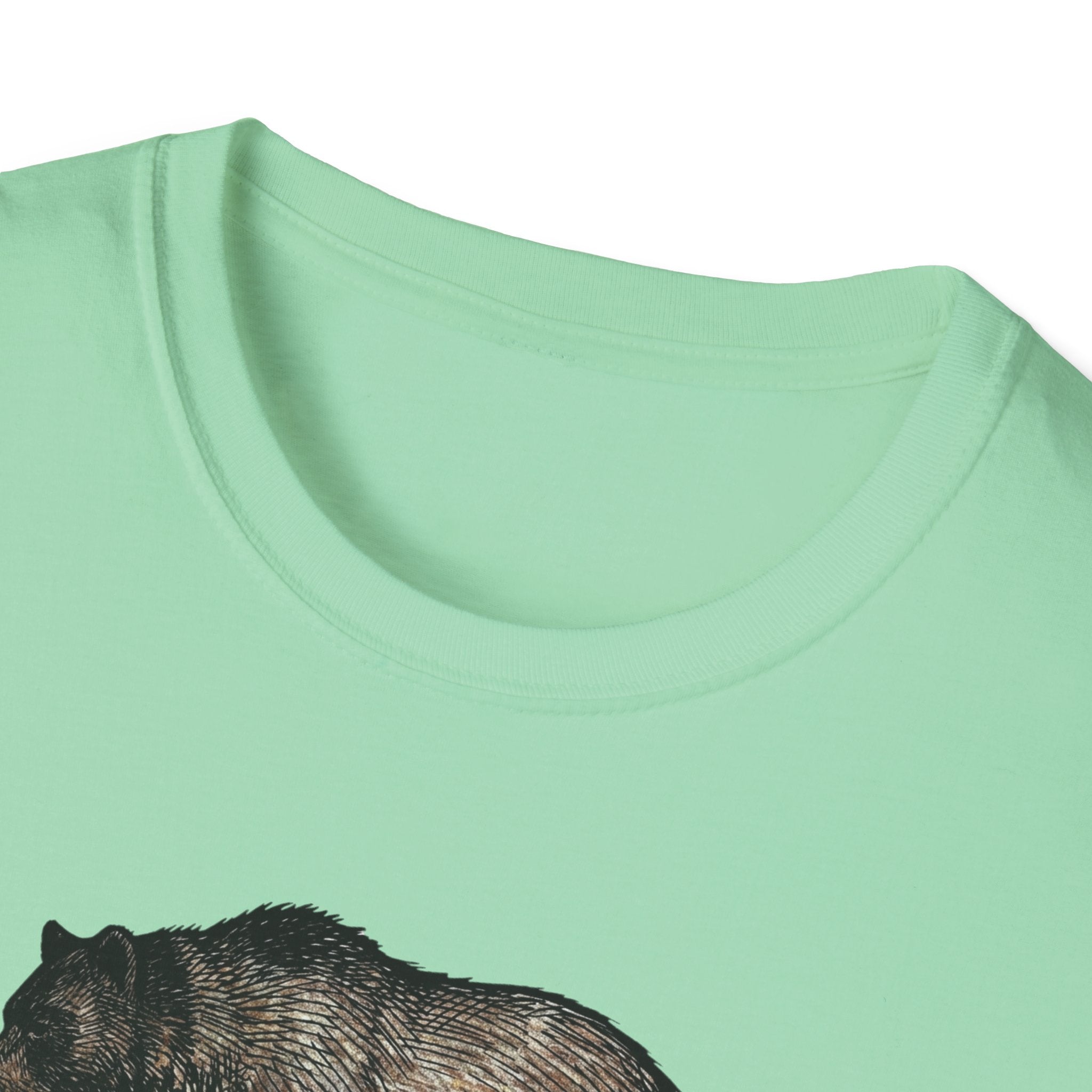 Bear & Pines T‑Shirt — Rustic Woodland Graphic Tee