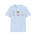Floral Dried Mini Bouquets T-Shirt — Vintage Botanical Graphic Tee