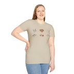 Floral Mini Bouquet T-Shirt — Vintage Botanical Graphic Tee
