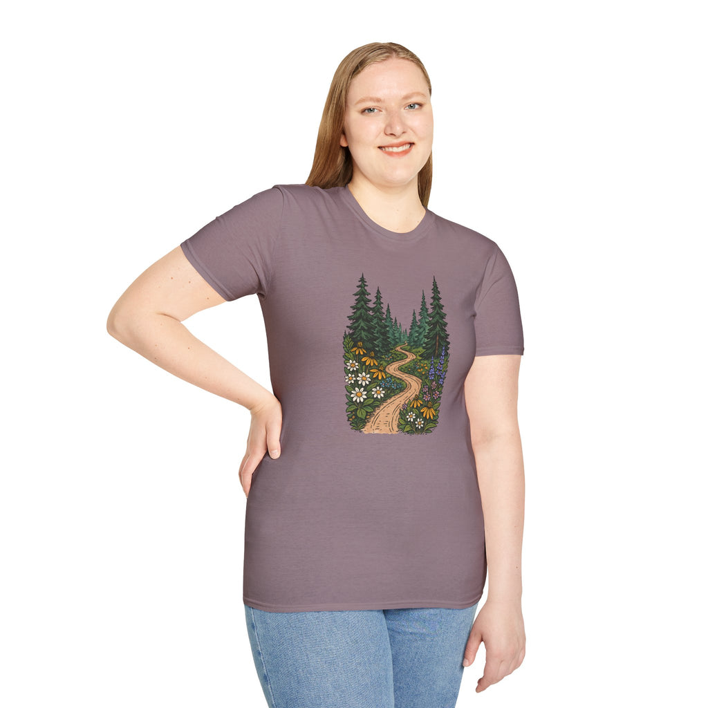 Winding Forest Path T-Shirt