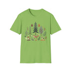 Woodland Fox T-Shirt — Nature Forest Camping Graphic Tee