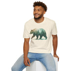 Forest Bear T-Shirt — Watercolor Woodland Bear Graphic Tee Shirt