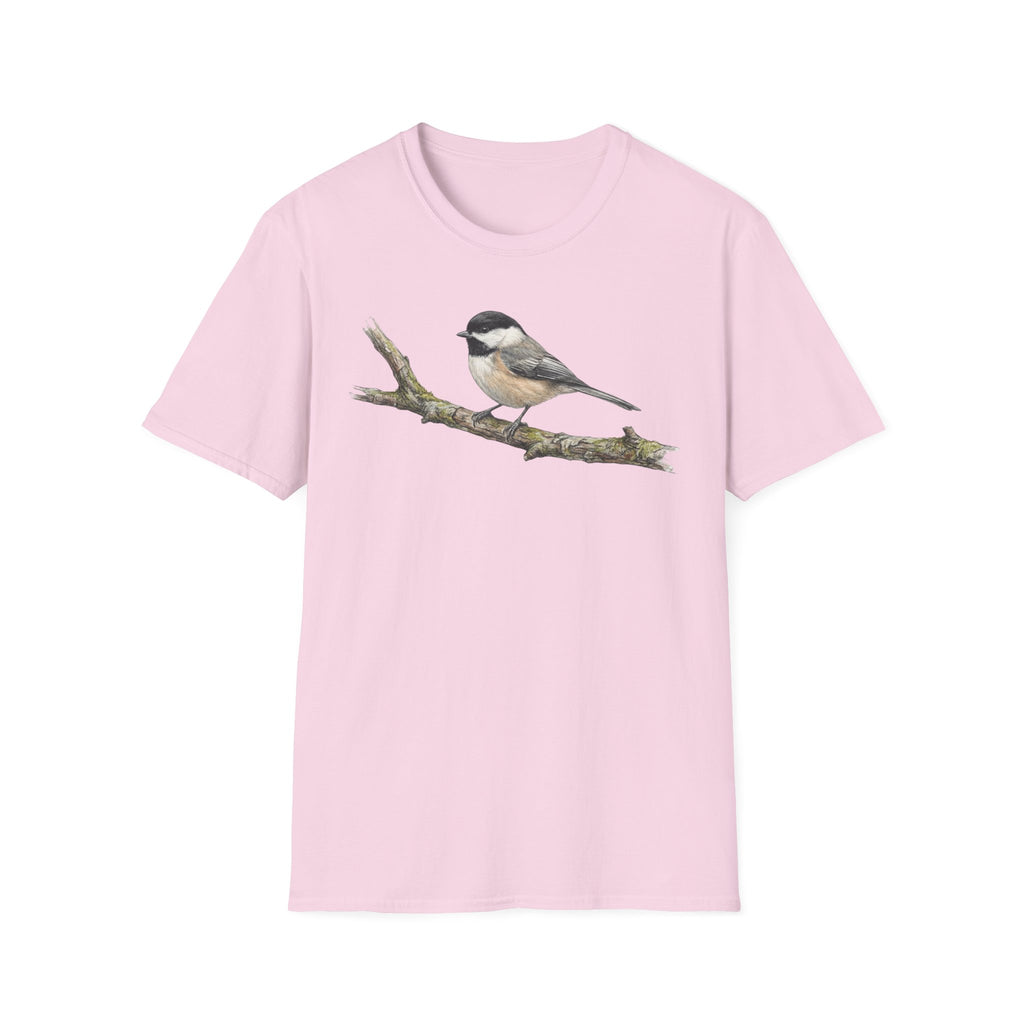 Copy of Chickadee Tee — Watercolor Songbird T‑Shirt
